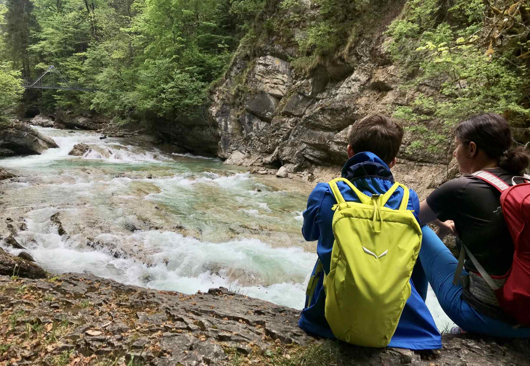 Naturgenuß in der Tiefenbachklamm