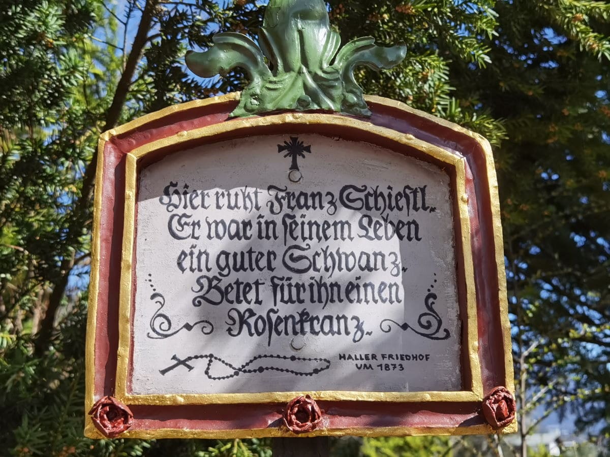 MUSEUMSFRIEDHOF KRAMSACH ⭐️ Friedhof zum Lachen?