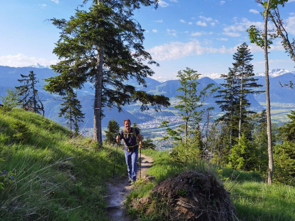 Auf dem Weg zur Voldöpper Spitze