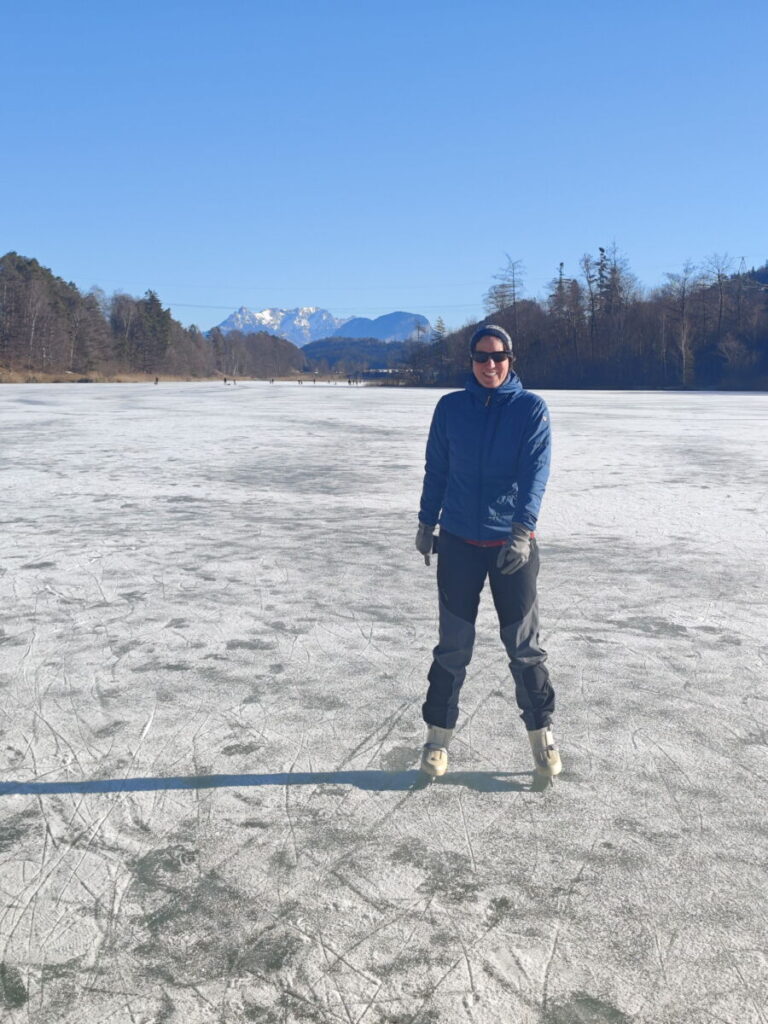 Reintalersee Eislaufen